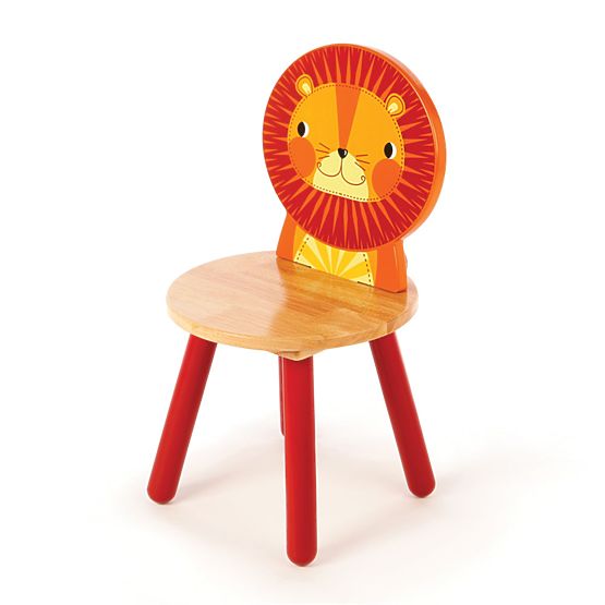 Tidlo Holzstuhl Animal Löwe