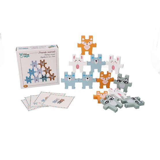 Tierpyramiden-Puzzle
