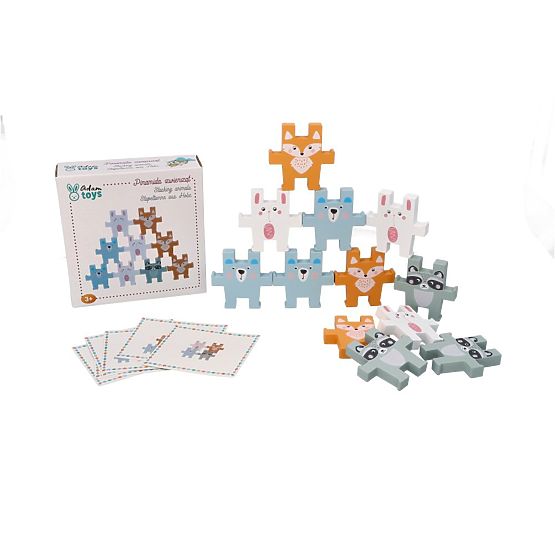 Tierpyramiden-Puzzle