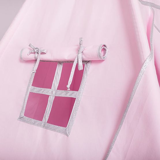 Tipi mit Unterlage Silver Pink