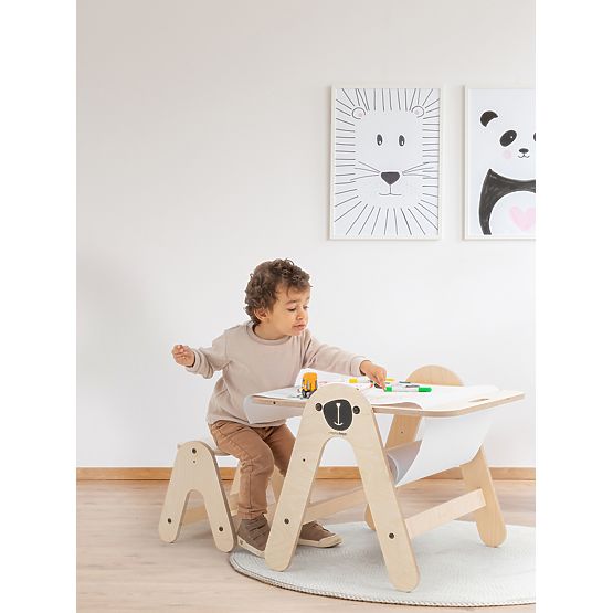 Tisch mit Tafel Massam Bear