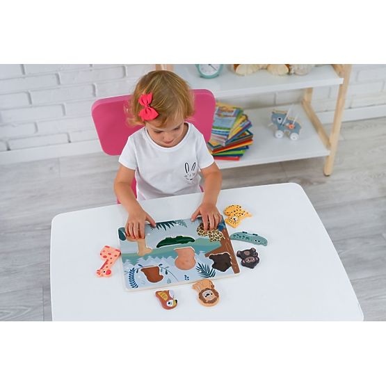 Touch-Puzzle 3D Safari-Tiere