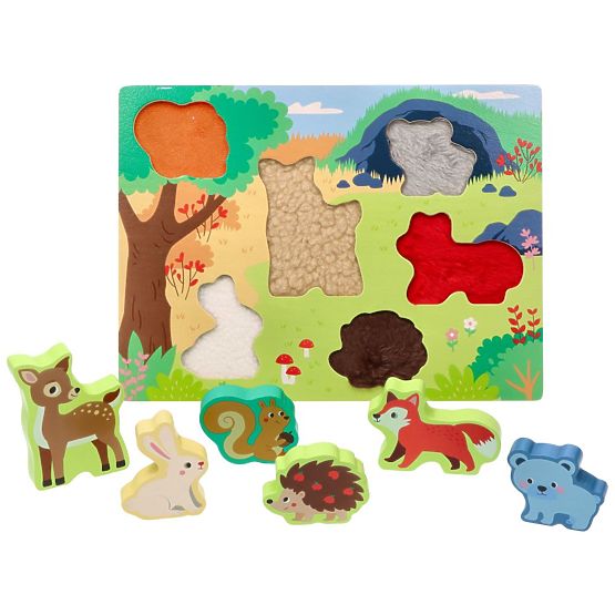 Touch-Puzzle 3D Waldtiere