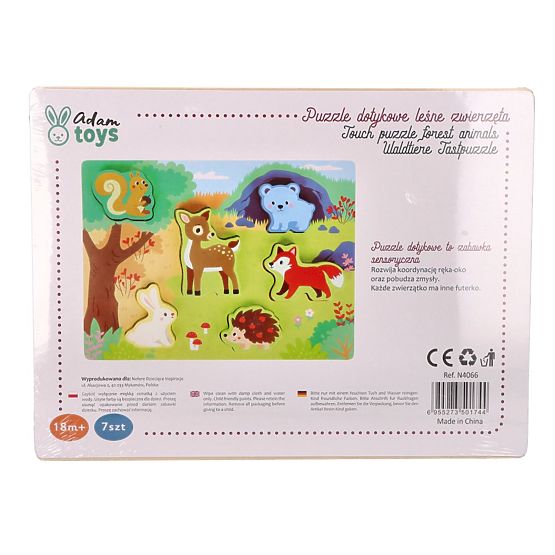 Touch-Puzzle 3D Waldtiere