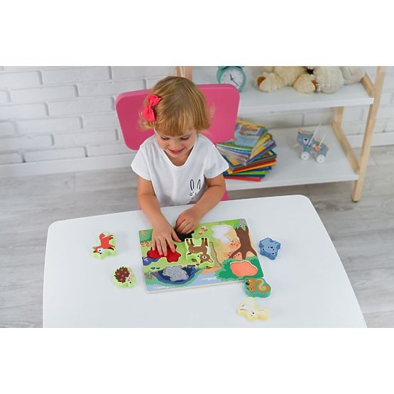 Touch-Puzzle 3D Waldtiere