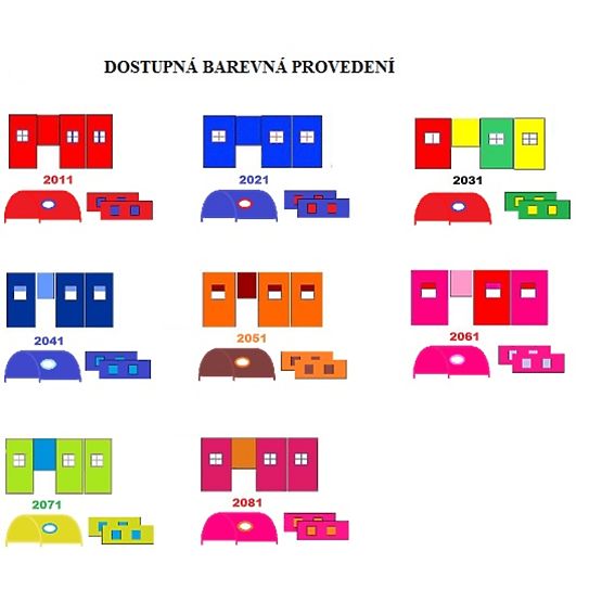 Tunnel mit taschendieb über Bett 180x80 cm