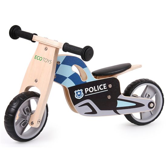 Türsteher aus Holz - Polizei