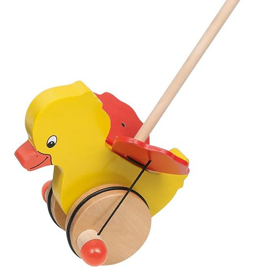 Tweedy Ente auf einer Stange