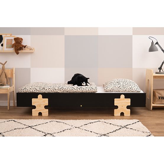Universelles Bett Puzzle - Schwarz