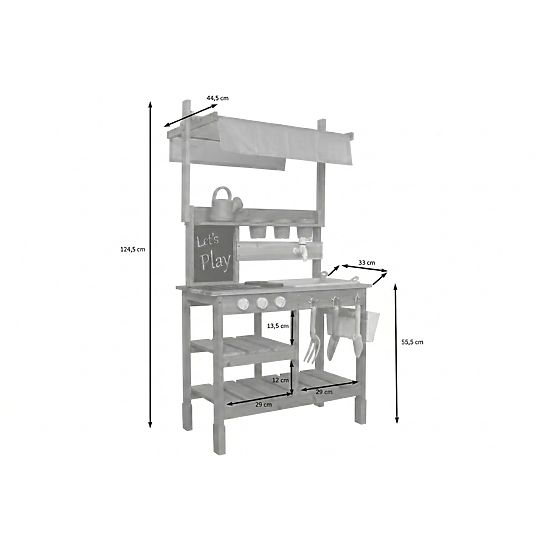 Montessori Outdoor-Küche Ourbaby - Sandy
