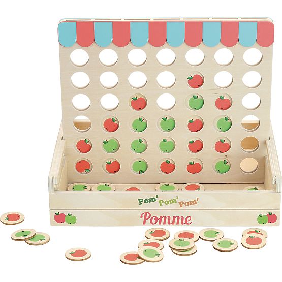 Vilac Holz-Reisespiel Tic Tac Toe