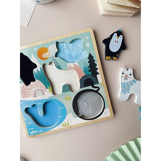Vilac Sensorisches Puzzle Ice