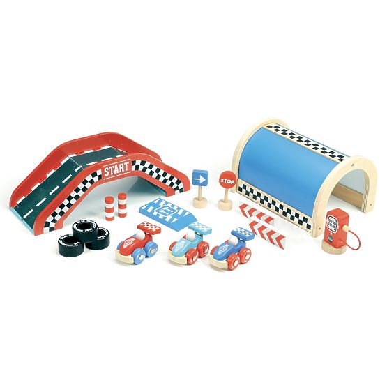 Vilac Vilacity Große Holzautobahn