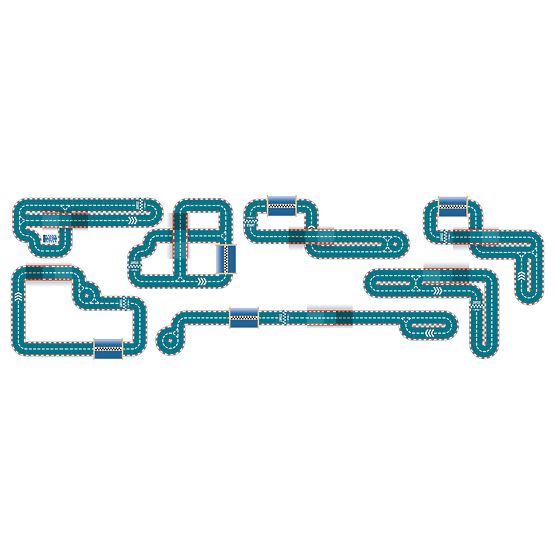 Vilac Vilacity Große Holzautobahn