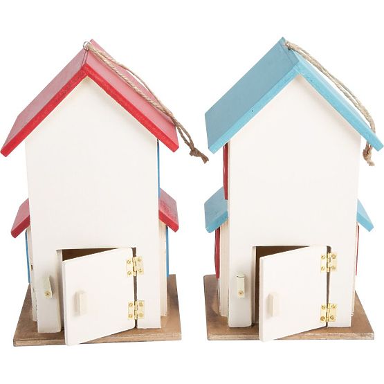 Vogelhaus - bunter dekorativer Vogelhäuschen