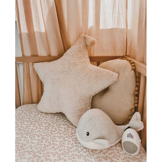 Wal mit Herzschlag FLOW - creme