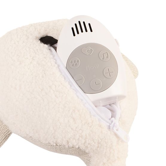 Wal mit Herzschlag FLOW - creme