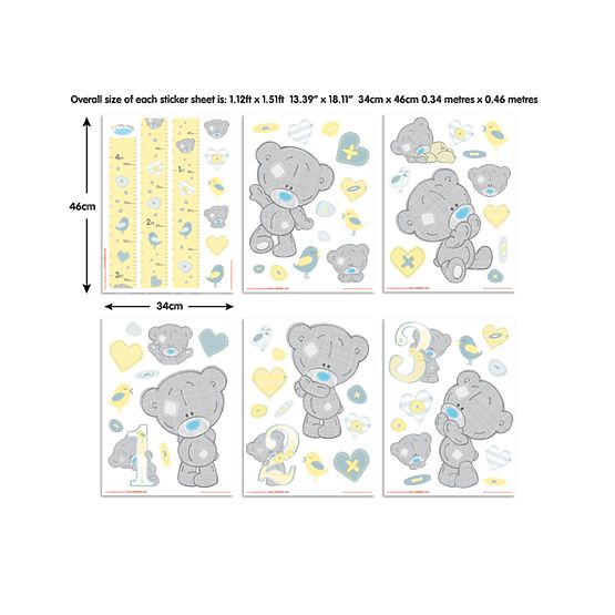 Wandaufkleber Bärchen Me to you