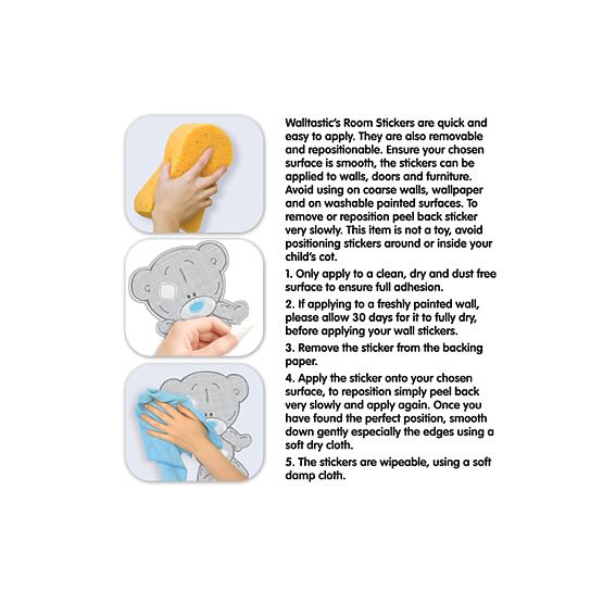 Wandaufkleber Bärchen Me to you