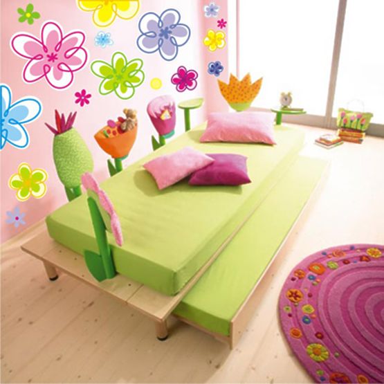 Wandaufkleber Blumen