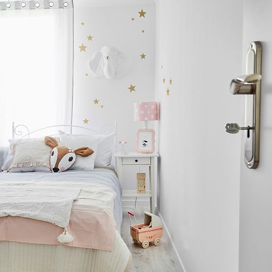 Wandaufkleber DEKORNIK - Goldene Sterne