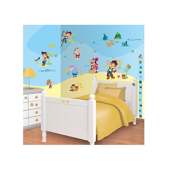 Wandaufkleber Disney Jake und Piraten