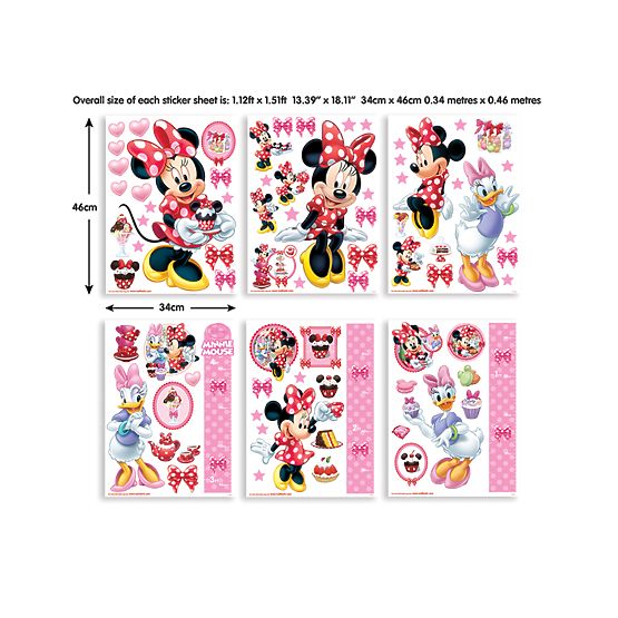 Wandaufkleber Disney Minnie Maus