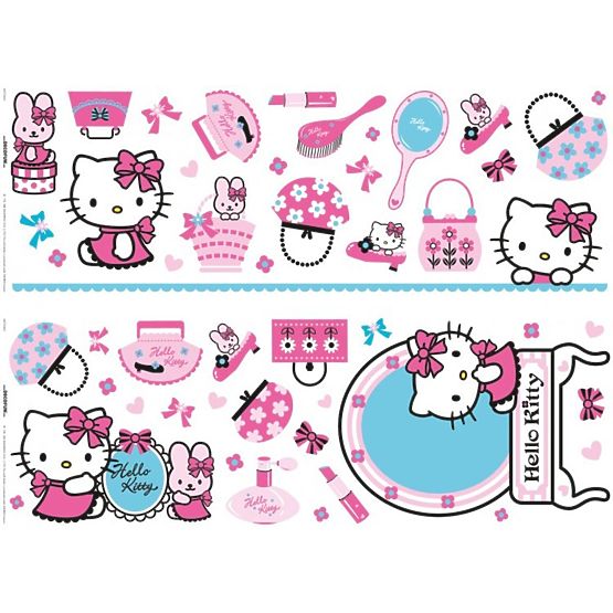Wandaufkleber Hello Kitty