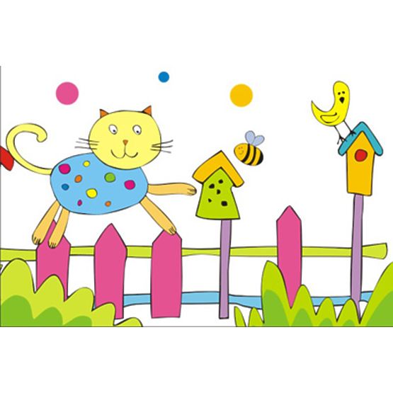 Wandaufkleber Katzen