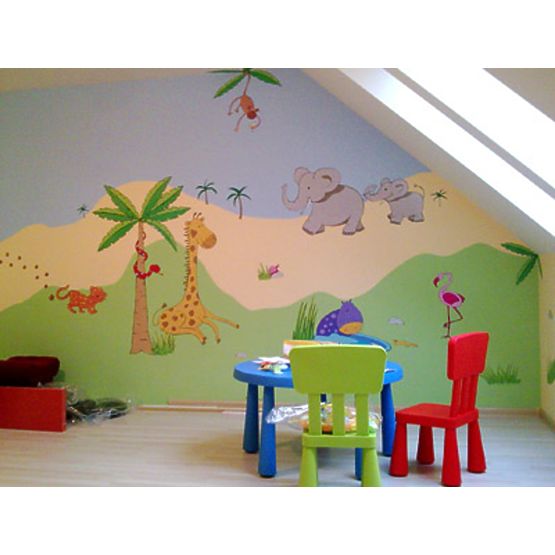 Wandaufkleber Safari