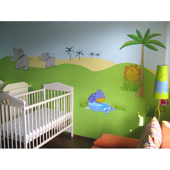 Wandaufkleber Safari