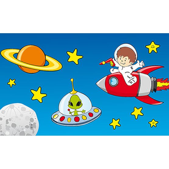 Wandaufkleber Weltall