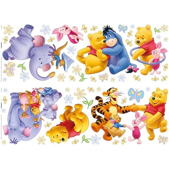 Wandaufkleber Winnie the Pooh II