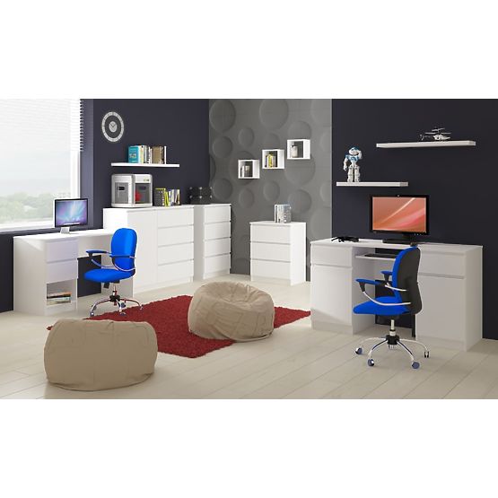 WANDREGAL K 25x25cm SET 3 STÜCK WEISS