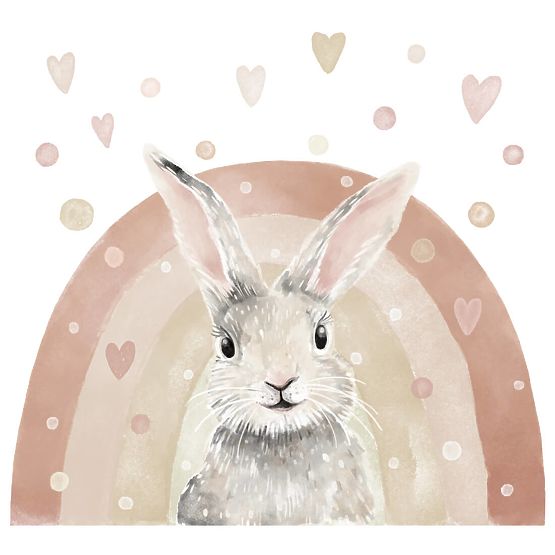Wandaufkleber Bunny