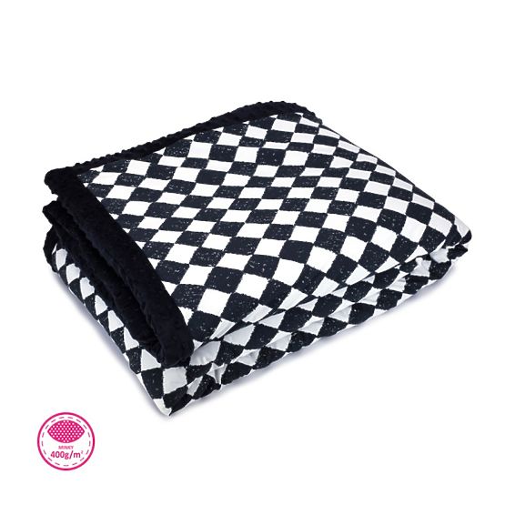 Wärme- groß quilt/tagesdecke Schachbrett