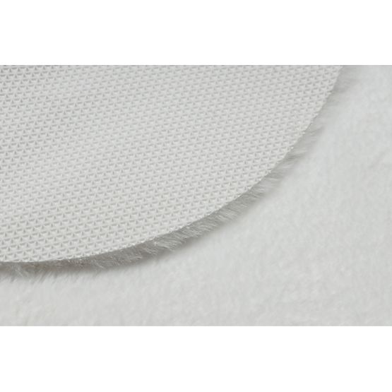 Waschbarer Teppich SHAPE 3105 Herz Shaggy - elfenbeinfarben, plüschig, rutschfest