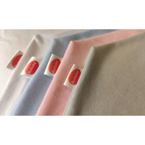 Wasserdichtes Baumwolllaken – weiß 140 x 70 cm