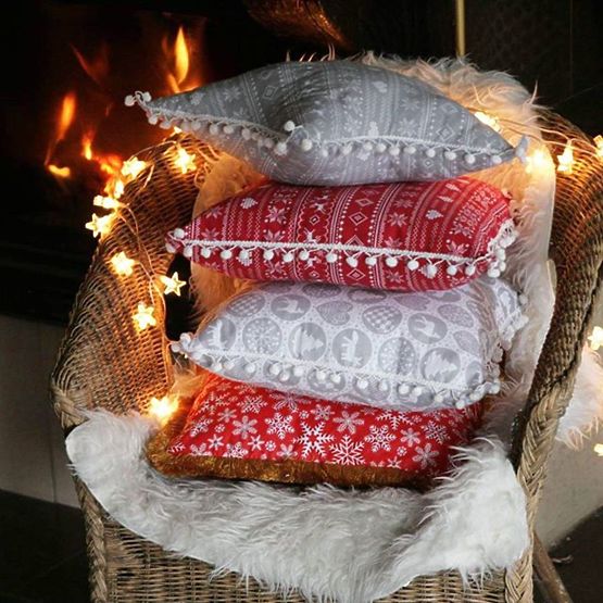 Weihnachtskissen - verschiedene Formen