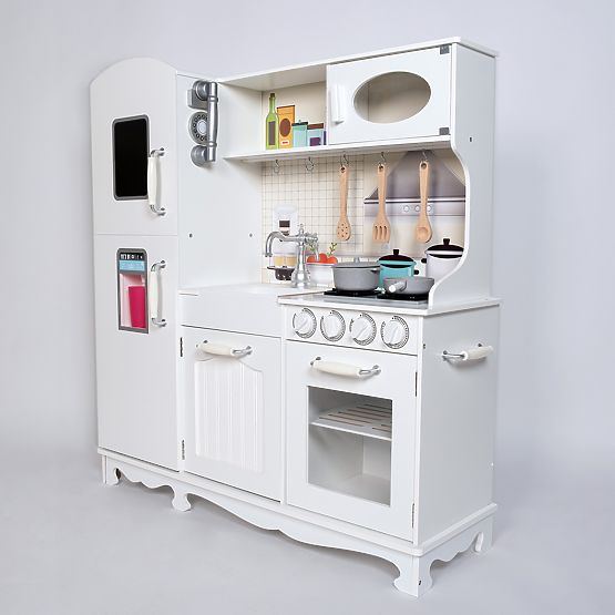 Weiße Küche Bianca XXL mit Zubehör