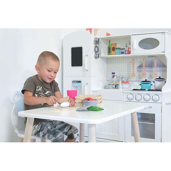 Weiße Küche Bianca XXL mit Zubehör