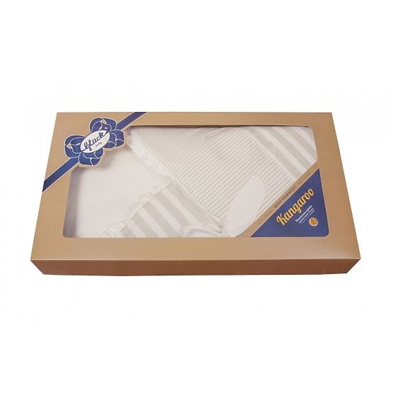 Wickeldeckchen Kangaroo - Creme