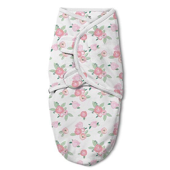 Wickeldeckchen SwaddleMe-Deluxe - Rosen