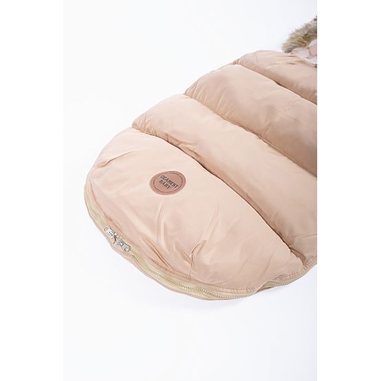 Winter-Kinderwagentasche Mouse - Beige