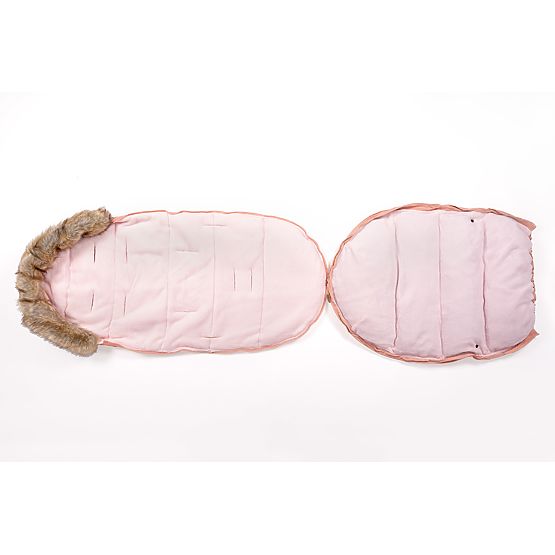 Winterfußsack für den Mouse Kinderwagen - Altrosa