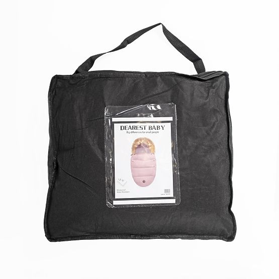 Winterfußsack für den Mouse Kinderwagen - Altrosa