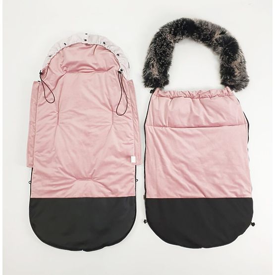 Winterjacke - Pfingstrosen