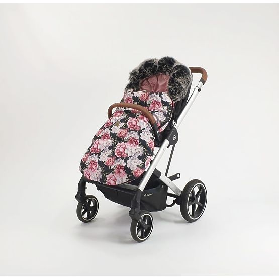 Winterjacke - Pfingstrosen