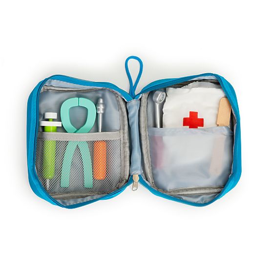 Zahnarzt-Set Tasche mit 7 Zubehörteilen für Kinder ECOTOYS