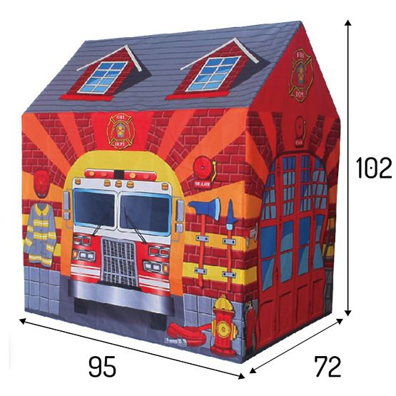 Zelt haus Feuerwehr